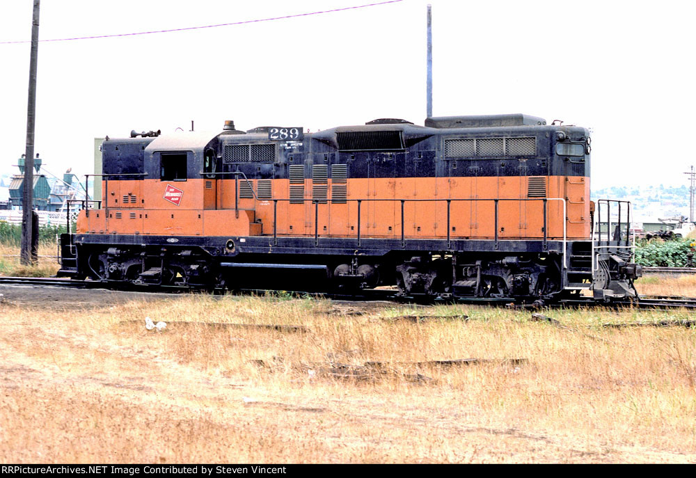 Milwaukee Road GP9 MILW #289